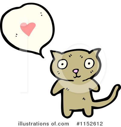 Royalty-Free (RF) Cat Clipart Illustration by lineartestpilot - Stock Sample #1152612