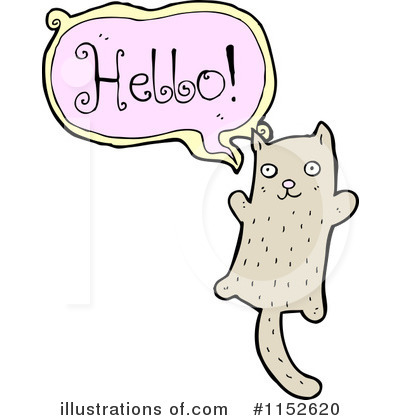 Royalty-Free (RF) Cat Clipart Illustration by lineartestpilot - Stock Sample #1152620