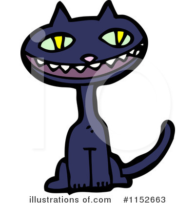 Royalty-Free (RF) Cat Clipart Illustration by lineartestpilot - Stock Sample #1152663