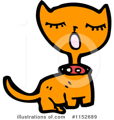 Royalty-Free (RF) Cat Clipart Illustration by lineartestpilot - Stock Sample #1152689