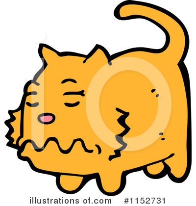 Royalty-Free (RF) Cat Clipart Illustration by lineartestpilot - Stock Sample #1152731