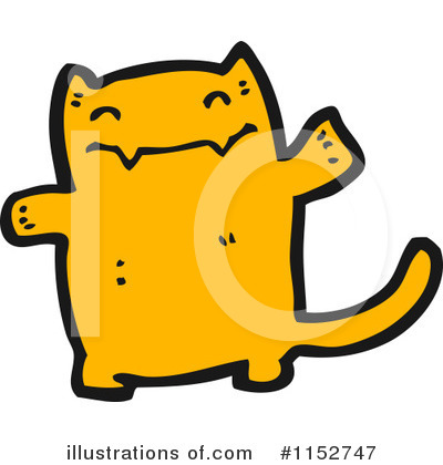 Royalty-Free (RF) Cat Clipart Illustration by lineartestpilot - Stock Sample #1152747