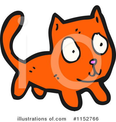 Royalty-Free (RF) Cat Clipart Illustration by lineartestpilot - Stock Sample #1152766