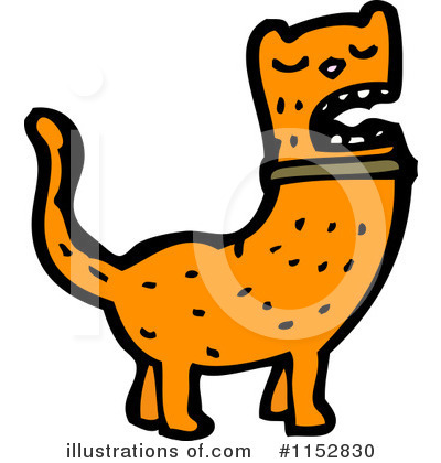 Royalty-Free (RF) Cat Clipart Illustration by lineartestpilot - Stock Sample #1152830