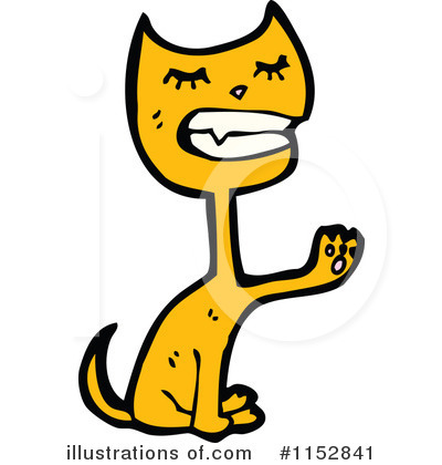 Royalty-Free (RF) Cat Clipart Illustration by lineartestpilot - Stock Sample #1152841
