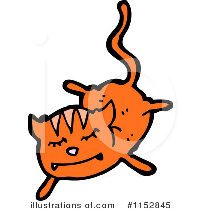 Royalty-Free (RF) Cat Clipart Illustration by lineartestpilot - Stock Sample #1152845