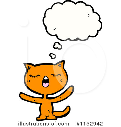 Royalty-Free (RF) Cat Clipart Illustration by lineartestpilot - Stock Sample #1152942