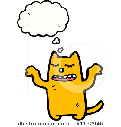 Royalty-Free (RF) Cat Clipart Illustration by lineartestpilot - Stock Sample #1152946
