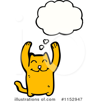 Royalty-Free (RF) Cat Clipart Illustration by lineartestpilot - Stock Sample #1152947