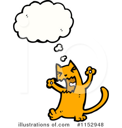 Royalty-Free (RF) Cat Clipart Illustration by lineartestpilot - Stock Sample #1152948
