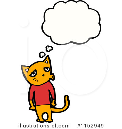Royalty-Free (RF) Cat Clipart Illustration by lineartestpilot - Stock Sample #1152949