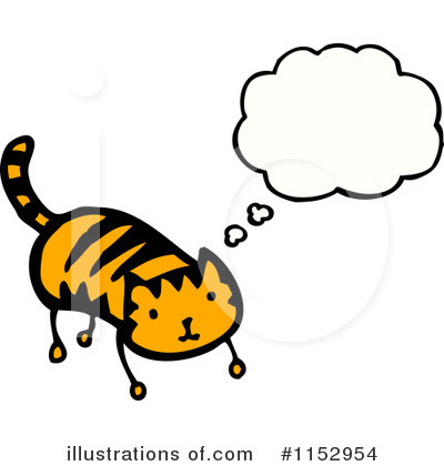 Royalty-Free (RF) Cat Clipart Illustration by lineartestpilot - Stock Sample #1152954