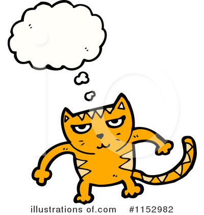Royalty-Free (RF) Cat Clipart Illustration by lineartestpilot - Stock Sample #1152982