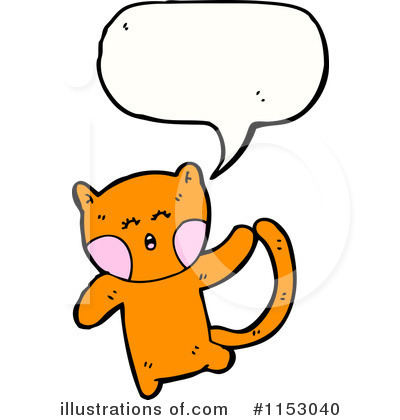 Royalty-Free (RF) Cat Clipart Illustration by lineartestpilot - Stock Sample #1153040