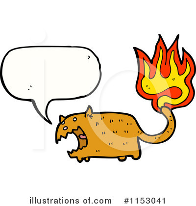Royalty-Free (RF) Cat Clipart Illustration by lineartestpilot - Stock Sample #1153041