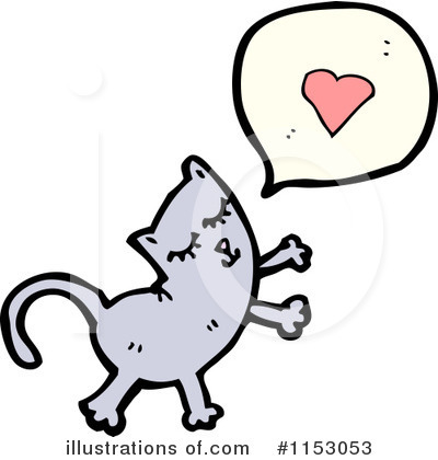 Royalty-Free (RF) Cat Clipart Illustration by lineartestpilot - Stock Sample #1153053