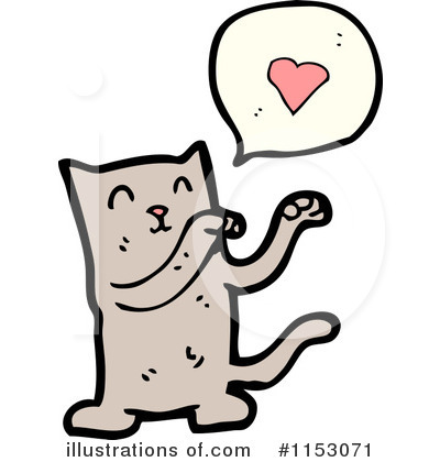 Royalty-Free (RF) Cat Clipart Illustration by lineartestpilot - Stock Sample #1153071