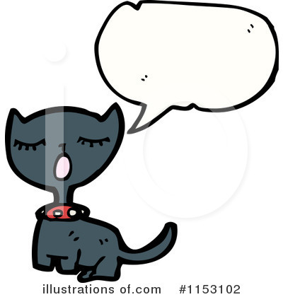 Royalty-Free (RF) Cat Clipart Illustration by lineartestpilot - Stock Sample #1153102