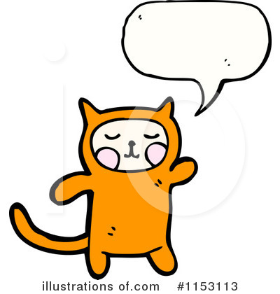 Royalty-Free (RF) Cat Clipart Illustration by lineartestpilot - Stock Sample #1153113