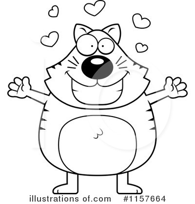 Royalty-Free (RF) Cat Clipart Illustration by Cory Thoman - Stock Sample #1157664