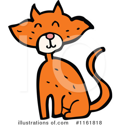 Royalty-Free (RF) Cat Clipart Illustration by lineartestpilot - Stock Sample #1161818