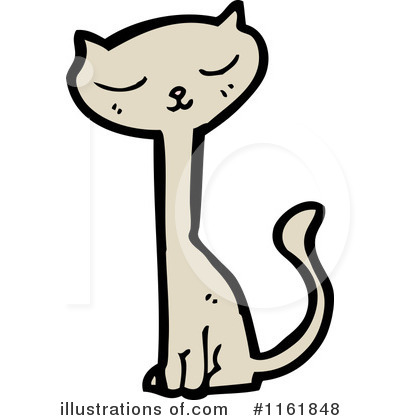 Royalty-Free (RF) Cat Clipart Illustration by lineartestpilot - Stock Sample #1161848