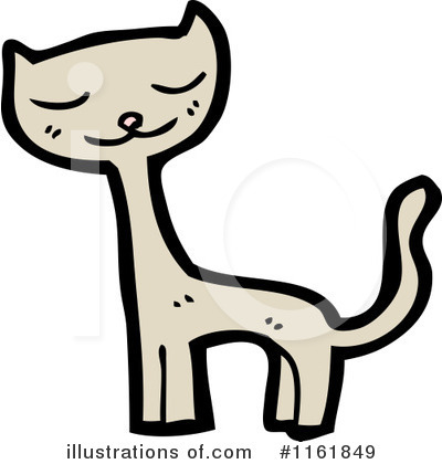 Royalty-Free (RF) Cat Clipart Illustration by lineartestpilot - Stock Sample #1161849