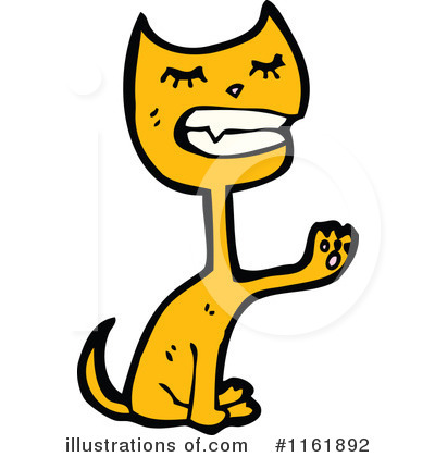Royalty-Free (RF) Cat Clipart Illustration by lineartestpilot - Stock Sample #1161892