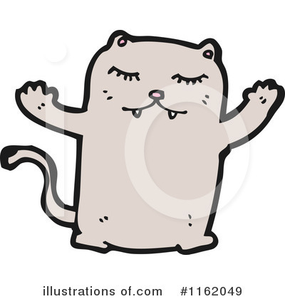 Royalty-Free (RF) Cat Clipart Illustration by lineartestpilot - Stock Sample #1162049