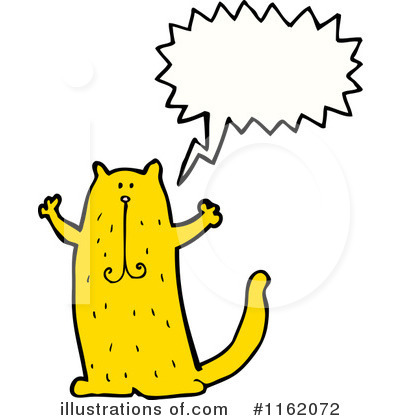 Royalty-Free (RF) Cat Clipart Illustration by lineartestpilot - Stock Sample #1162072