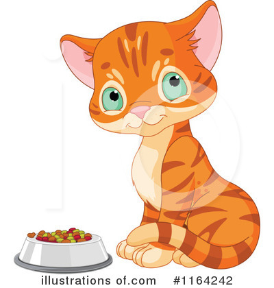 Royalty-Free (RF) Cat Clipart Illustration by Pushkin - Stock Sample #1164242