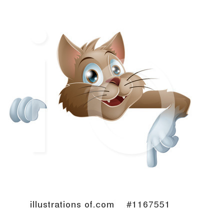 Royalty-Free (RF) Cat Clipart Illustration by AtStockIllustration - Stock Sample #1167551