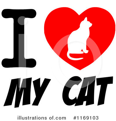 Royalty-Free (RF) Cat Clipart Illustration by Hit Toon - Stock Sample #1169103