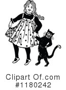 Cat Clipart #1180242 by Prawny Vintage