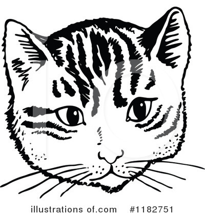Royalty-Free (RF) Cat Clipart Illustration by Prawny - Stock Sample #1182751