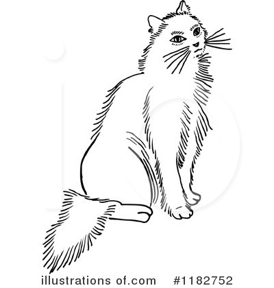 Royalty-Free (RF) Cat Clipart Illustration by Prawny - Stock Sample #1182752