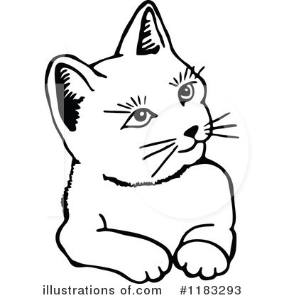 Royalty-Free (RF) Cat Clipart Illustration by Prawny - Stock Sample #1183293
