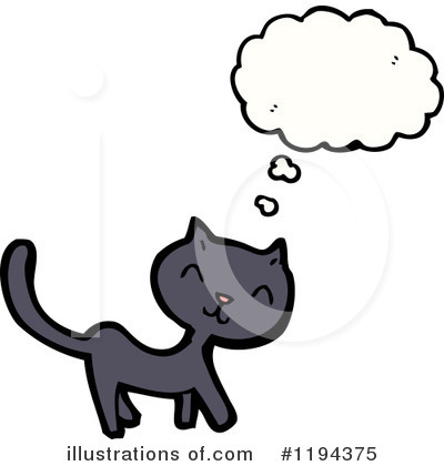 Royalty-Free (RF) Cat Clipart Illustration by lineartestpilot - Stock Sample #1194375