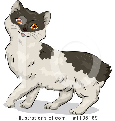 Royalty-Free (RF) Cat Clipart Illustration by BNP Design Studio - Stock Sample #1195169