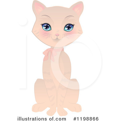 Royalty-Free (RF) Cat Clipart Illustration by Melisende Vector - Stock Sample #1198866