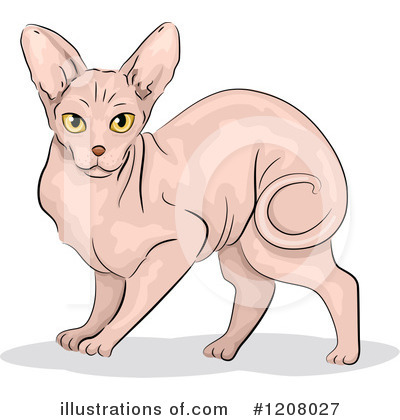 Royalty-Free (RF) Cat Clipart Illustration by BNP Design Studio - Stock Sample #1208027