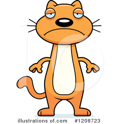 Royalty-Free (RF) Cat Clipart Illustration by Cory Thoman - Stock Sample #1208723