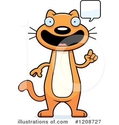 Royalty-Free (RF) Cat Clipart Illustration by Cory Thoman - Stock Sample #1208727