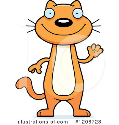 Royalty-Free (RF) Cat Clipart Illustration by Cory Thoman - Stock Sample #1208728