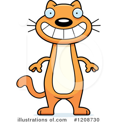 Royalty-Free (RF) Cat Clipart Illustration by Cory Thoman - Stock Sample #1208730