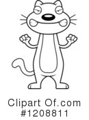 Cat Clipart #1208811 by Cory Thoman