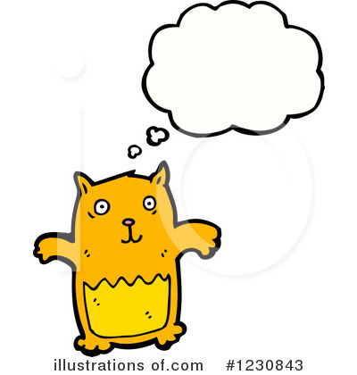 Royalty-Free (RF) Cat Clipart Illustration by lineartestpilot - Stock Sample #1230843