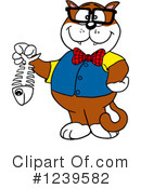 Cat Clipart #1239582 by LaffToon