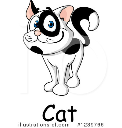 Royalty-Free (RF) Cat Clipart Illustration by Vector Tradition SM - Stock Sample #1239766