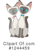 Cat Clipart #1244459 by Maria Bell